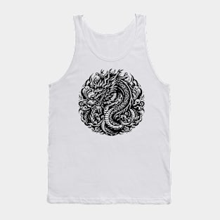 chinese dragon Tank Top